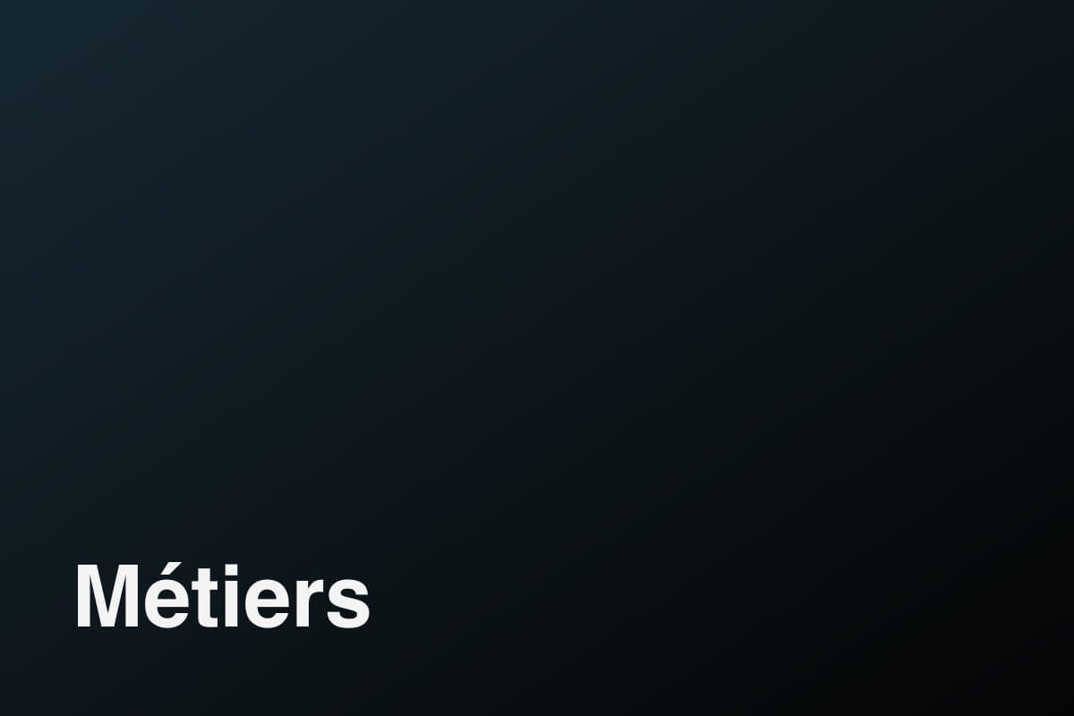 Métiers